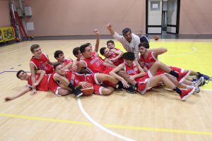 Quarta vittoria consecutiva per U18 rosso che batte S.Carlo (44-87)