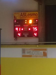 Serie C: niente di buono sotto l’albero. Lesmo-Basketown 91-75