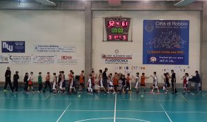 Gli U13 ripartono con carattere e vincono a Robbio 52-61