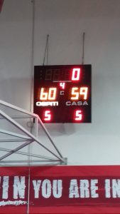 Serie C: amara sconfitta contro Calolziocorte (59-60)