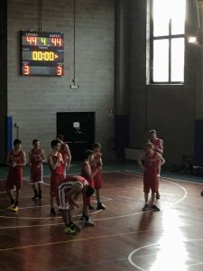 U18 UISP PLAYOFF SILVER: AVANTI TUTTA! BT-TUMMINELLI ROMANA: 44 – 44